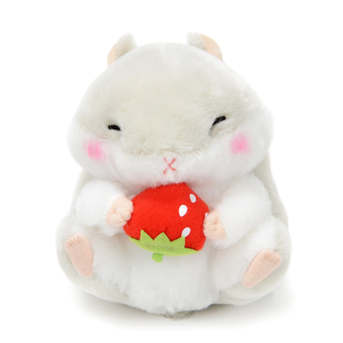 Plush Hamster, Amuse, Coroham Coron, Ichigo Hamster Plush Collection Jan-Kun Grey, 5 Inches