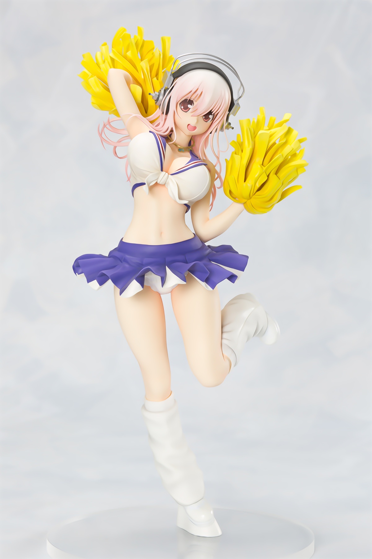 Super Sonico Figure, 1/6 Scale Pre-Painted Statue, Cheer Girl Ver., Orchid Seed, Nitroplus