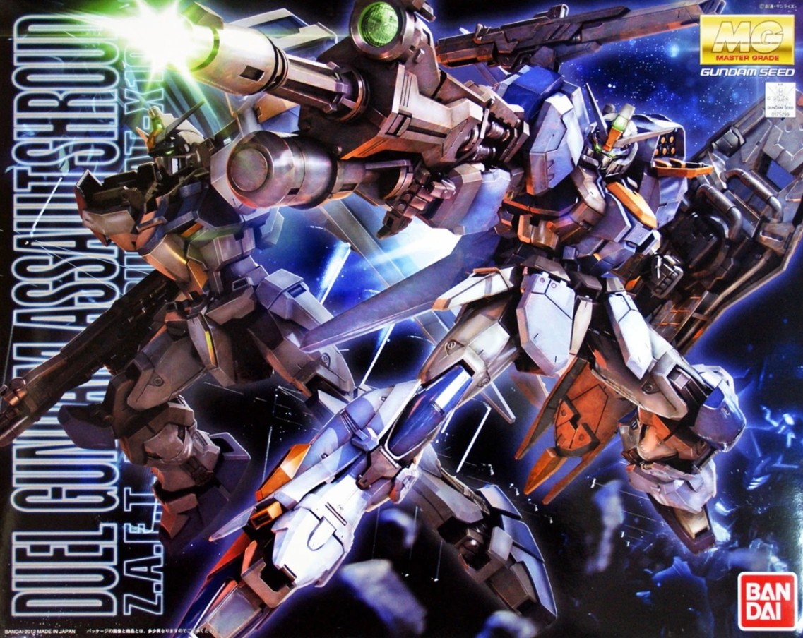 Gundam Assault Shroud, Gundam MG Master Grade Model Kit Bandai