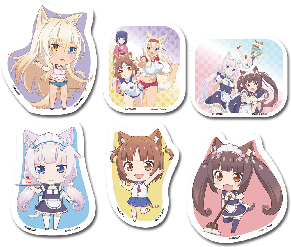 Nekopara Sticker Sheet