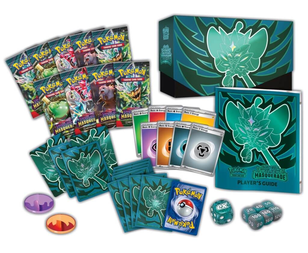 Pokemon Trading Card Game - Scarlet & Violet, Twilight Masquerade Elite Trainer Box