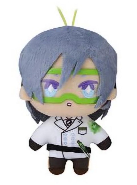 Silver Plush Doll Strap 3 Inches Twisted Wonderland - Lab Coat