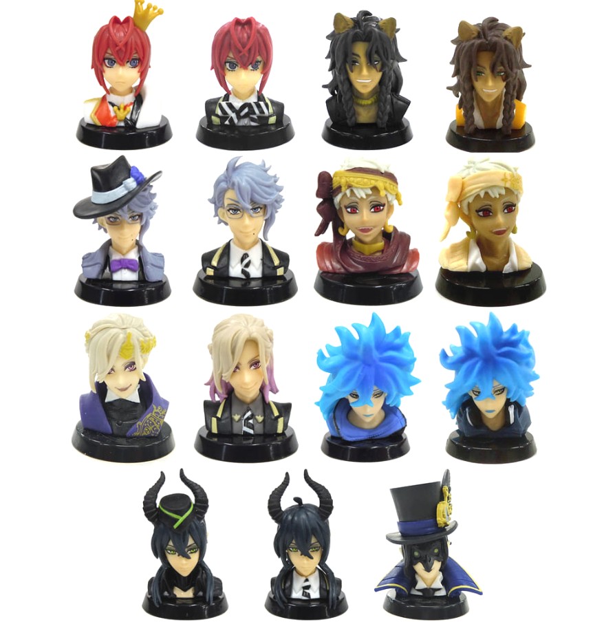 Twisted Wonderland Mini Bust Figure Furuta - Random Pick