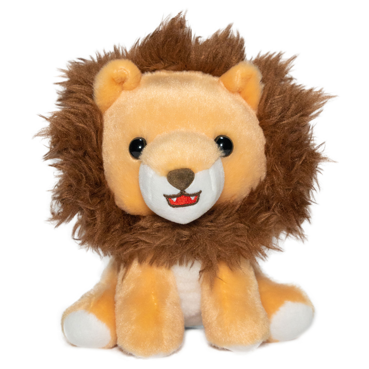 Lion Plush Standard Size 6 Inches Brown