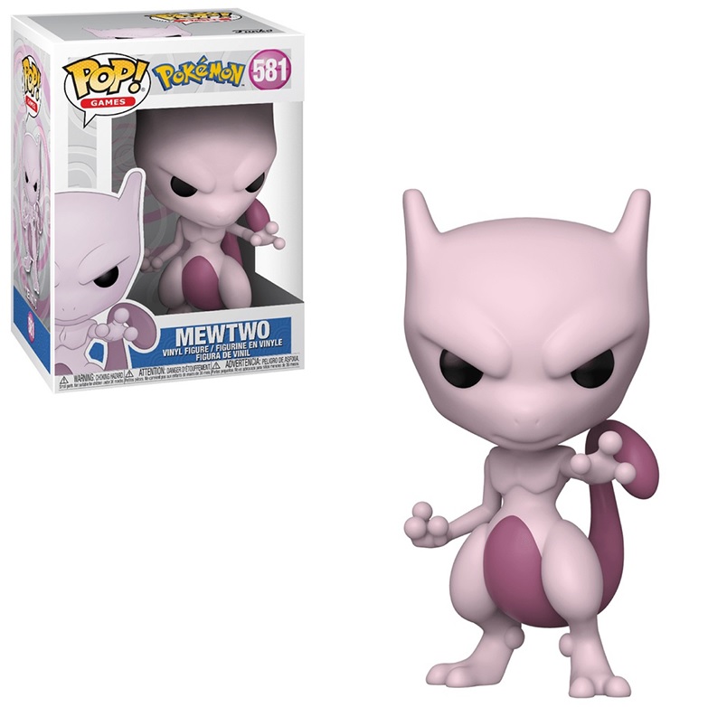 Mewtwo, Pokemon, Funko Pop Animation, 3.75 Inches Funko Pop 581