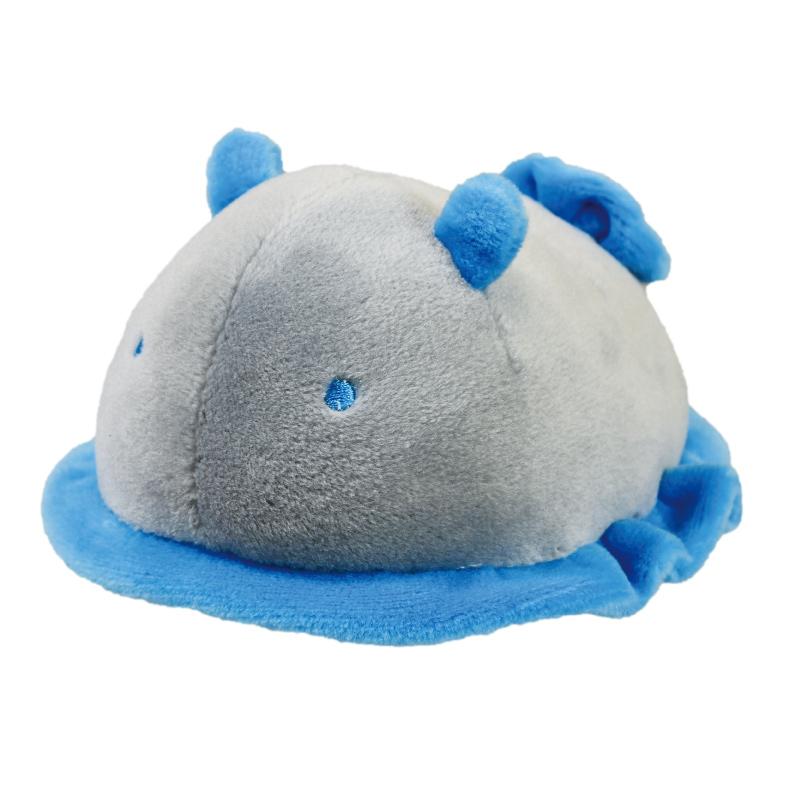 Sea Slug Plush Toy Sea Bunny Nudibranch Collection Umi Ushi Grey Blue Small Size 4