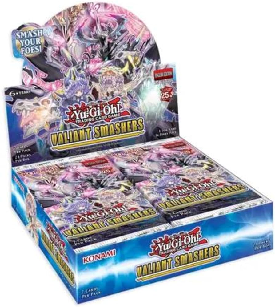 Yu-Gi-Oh Valiant Smashers TCG Trading Card Pack, Yugioh Cards