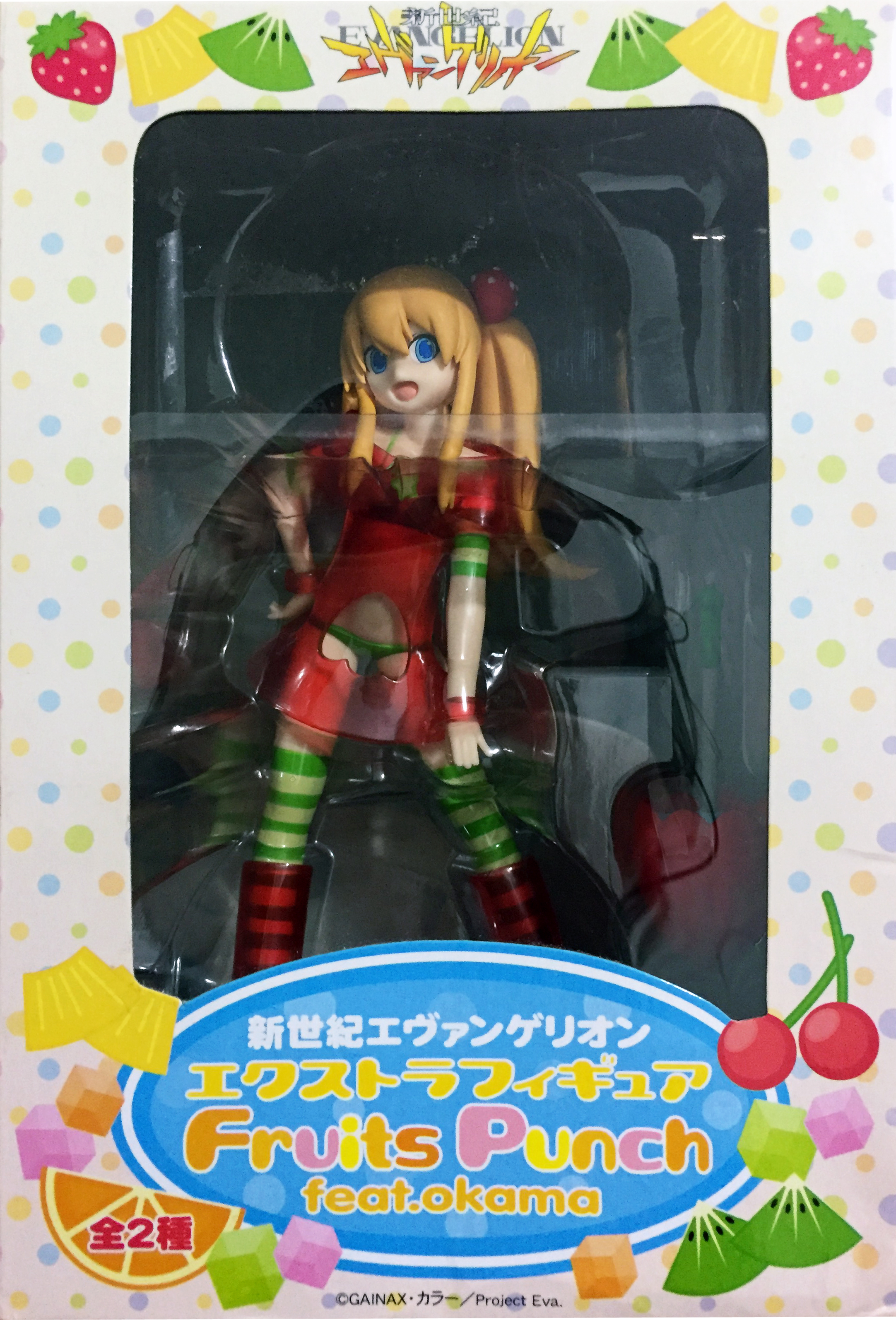 Asuka Langley Shikinami, Extra Figure, Fruits Punch, feat.okama, Evangelion Neon Genesis, Sega