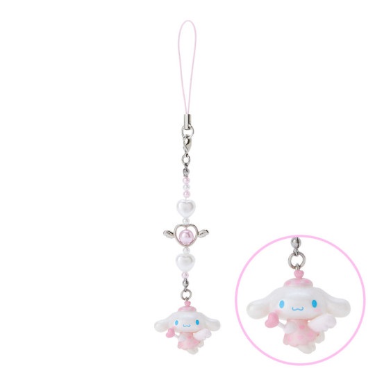 Cinnamoroll Charm, Phone Strap, Dreaming Angel, Sanrio Japan Original