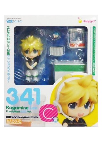 Kagamine Len, Nendoroid 341, Family Mart 2013 Ver , Vocaloid, Good Smile Company