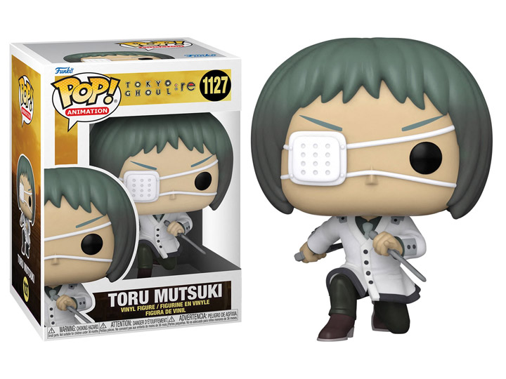 Toru Mutsuki Figure, Funko Pop Animation Tokyo Ghoul 3.75 Inches Funko Pop 1127