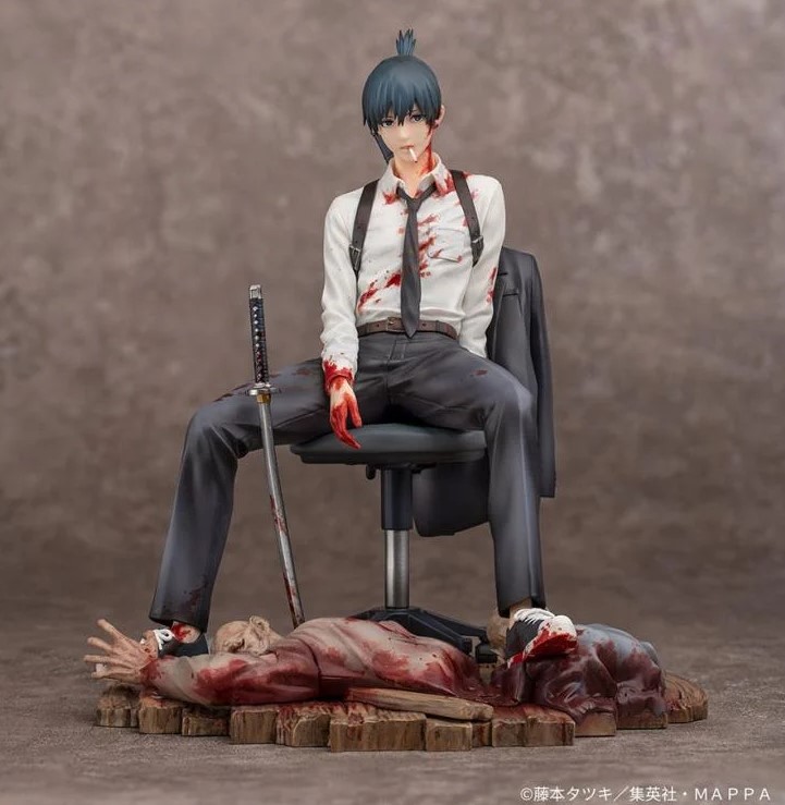 Aki Hayakawa Figure, 1/7 Scale Pre-Painted Statue, Chainsaw Man, Myethos