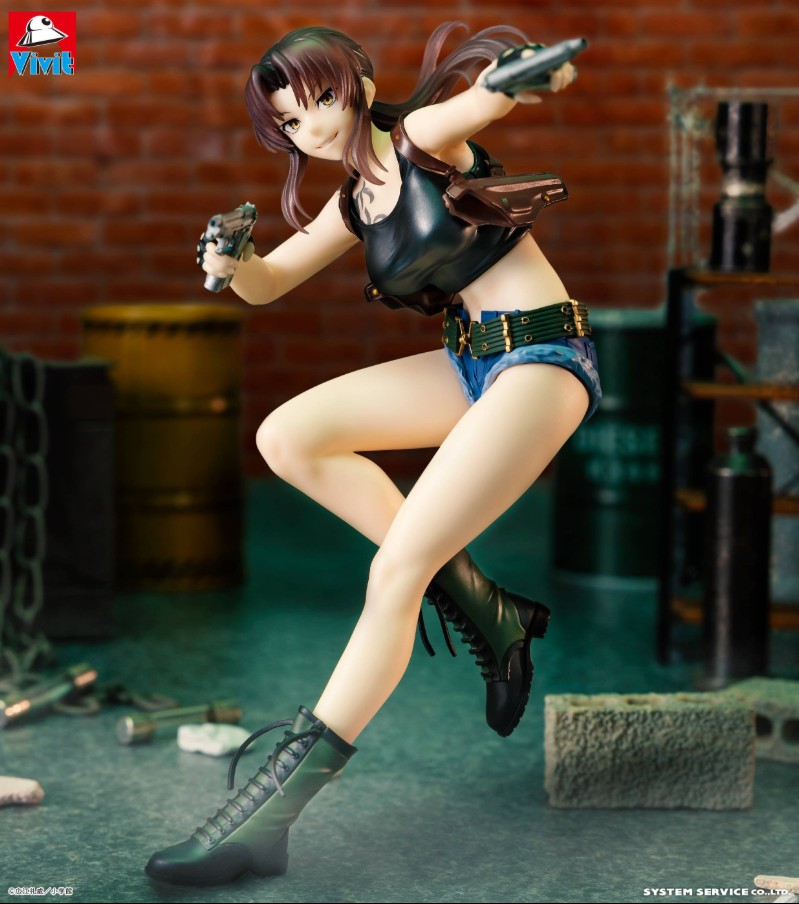 Revy Figure (Rebecca Lee), Vivit, Black Lagoon, System Service