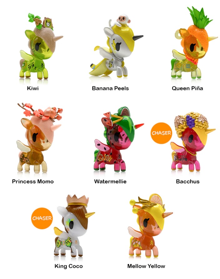 Tokidoki Sweet Fruits Unicorno Random Blind Box Figure