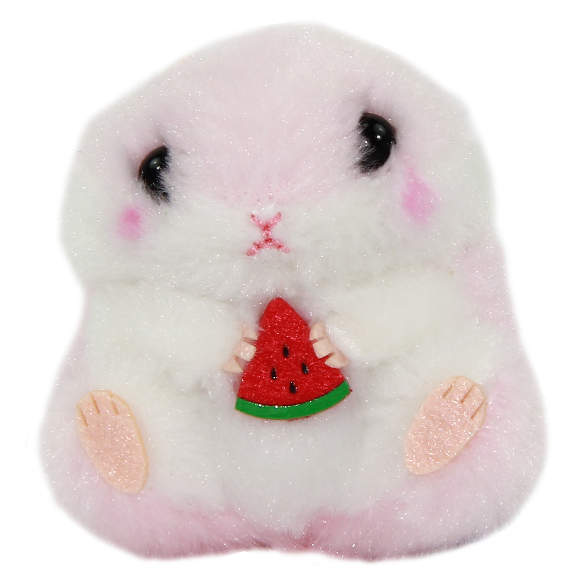 Amuse Hamster Plush Coroham Coron Pink Plushie 3 Strap