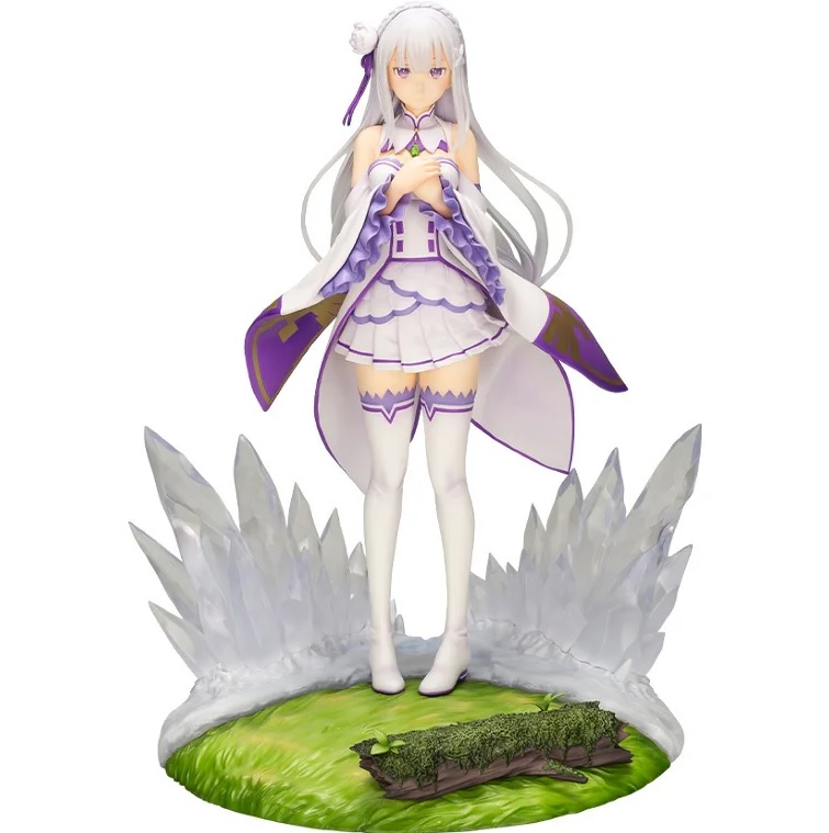 Emilia Figure, 1/7 Scale Pre-Painted Statue, Memorys Journey, Re: Zero - Starting Life in Another World, Kotobukiya