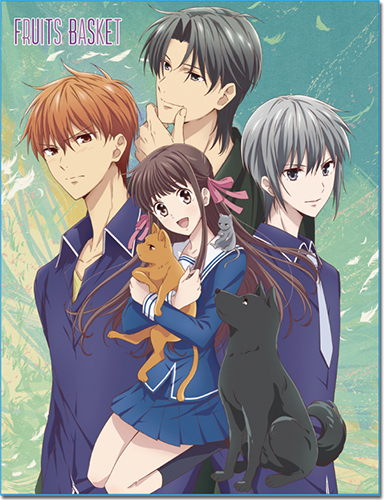 Fruits Basket Group Throw Blanket