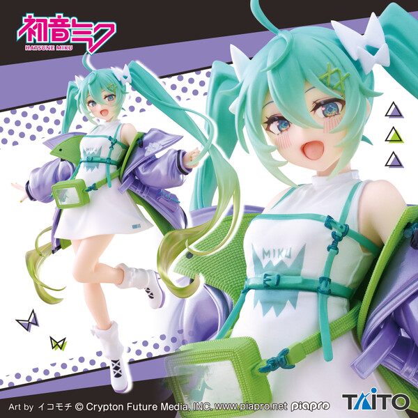 Hatsune Miku Figure, Fashion, Sporty, Vocaloid, Taito