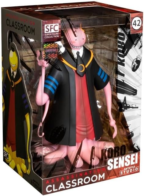 Koro Sensei Figure, Pink Ver, Super Figure Collection, Assassination Classroom, Abystyle Studio