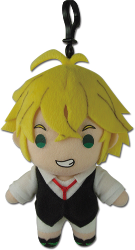 Meliodas Plush Doll Seven Deadly Sins Bag Clip 4 Inches