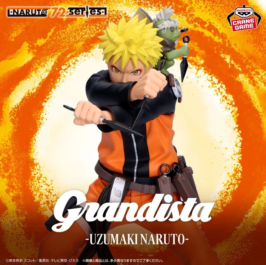Naruto Uzumaki Figure, Grandista, Naruto 72 Series, Banpresto