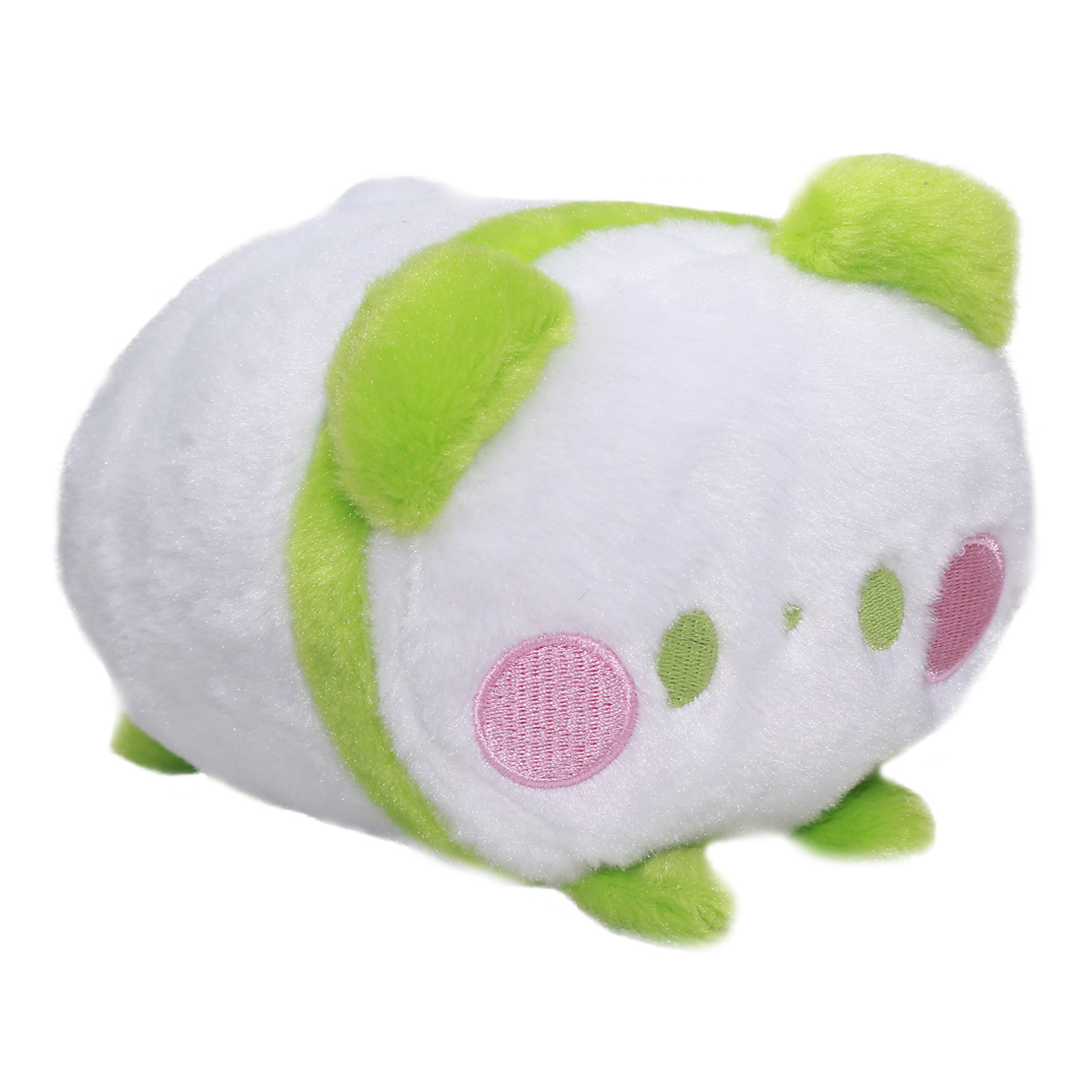 Super Soft Mochii Cute Panda Plush Japanese Squishy Plushie Toy Kawaii Bear Green White 5
