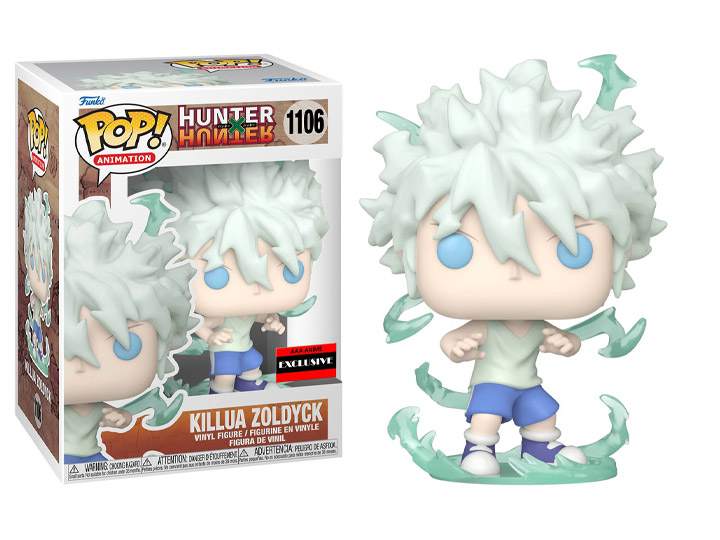 Killua Zoldyck Hunter X Hunter Funko Pop Animation 3.75 Inches Funko Pop 1106, AAA Exclusive