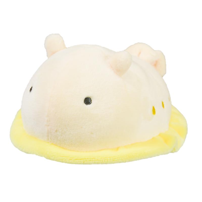 Sea Slug Plush Toy Sea Bunny Nudibranch Collection Umi Ushi Light Orange Yellow Small Size 4