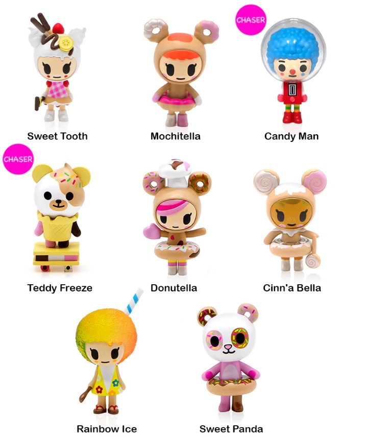 Tokidoki Donutella and Her Sweet Friends Series Random Blind Box Figure