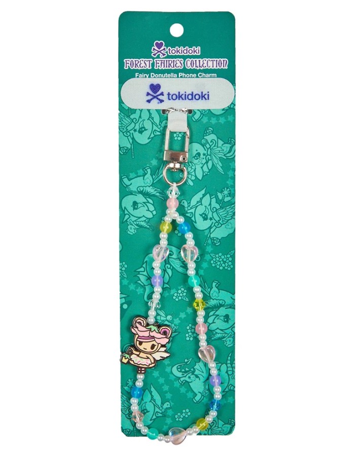 Tokidoki Forest Fairies Donutella Enamel Phone Charm