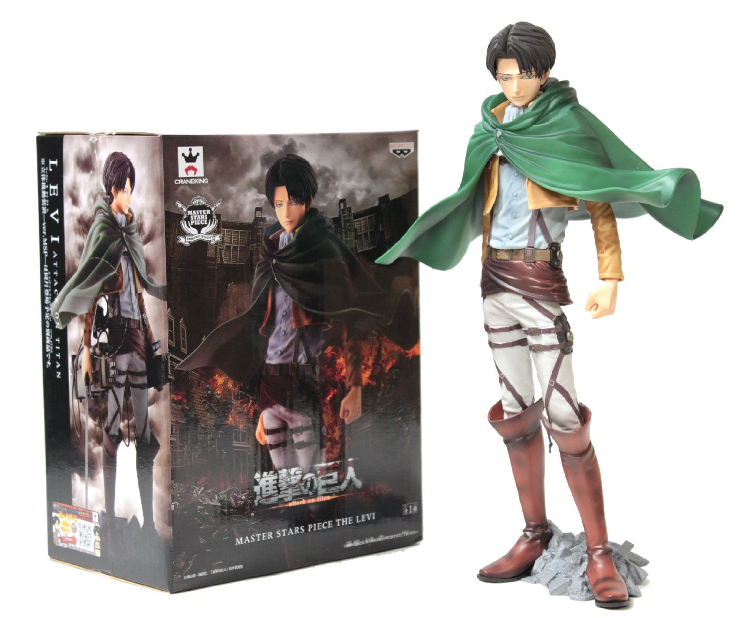 Levi Ackerman, Master Stars Piece, Attack On Titan, Banpresto