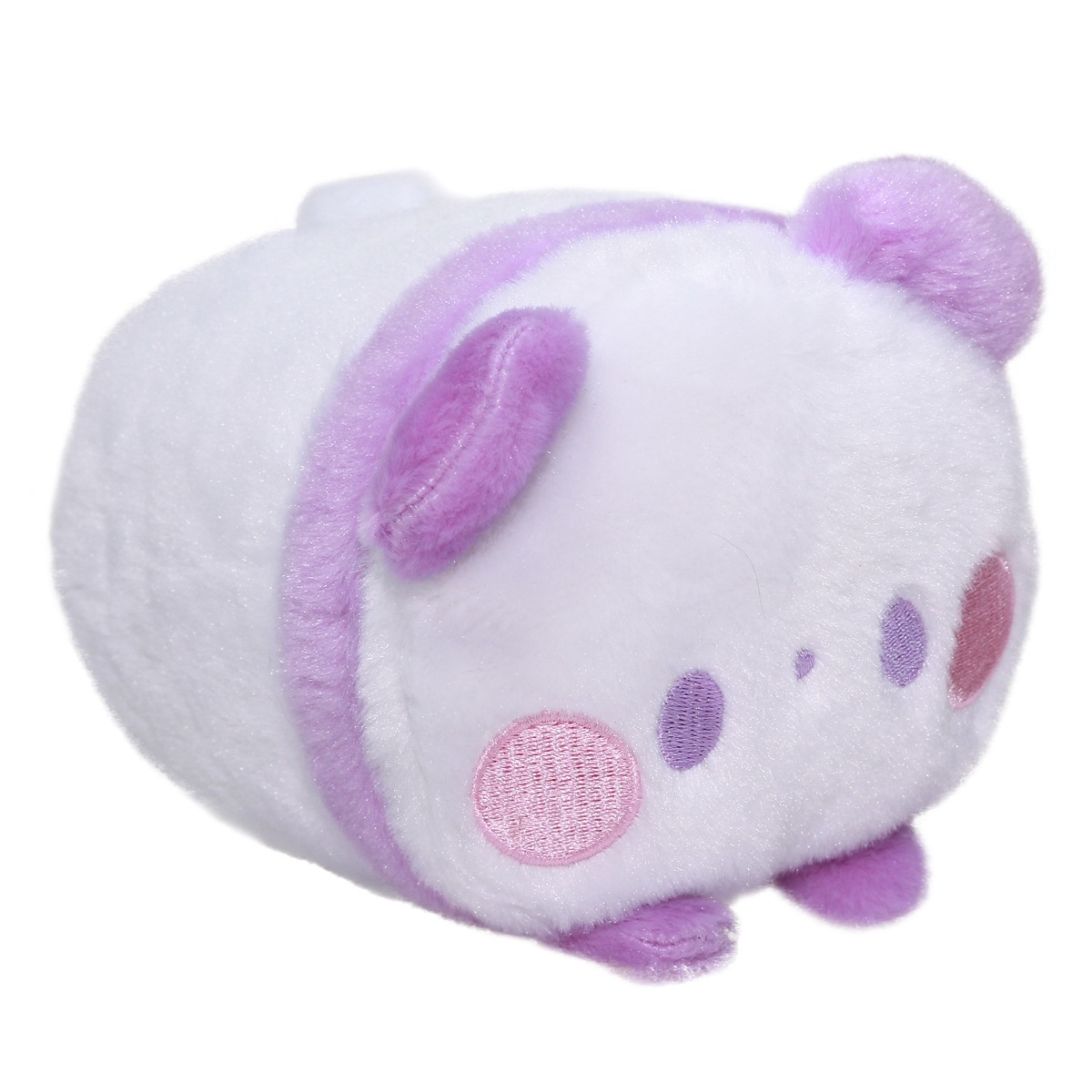 Super Soft Mochii Cute Panda Plush Japanese Squishy Plushie Toy Kawaii Bear Purple White 5