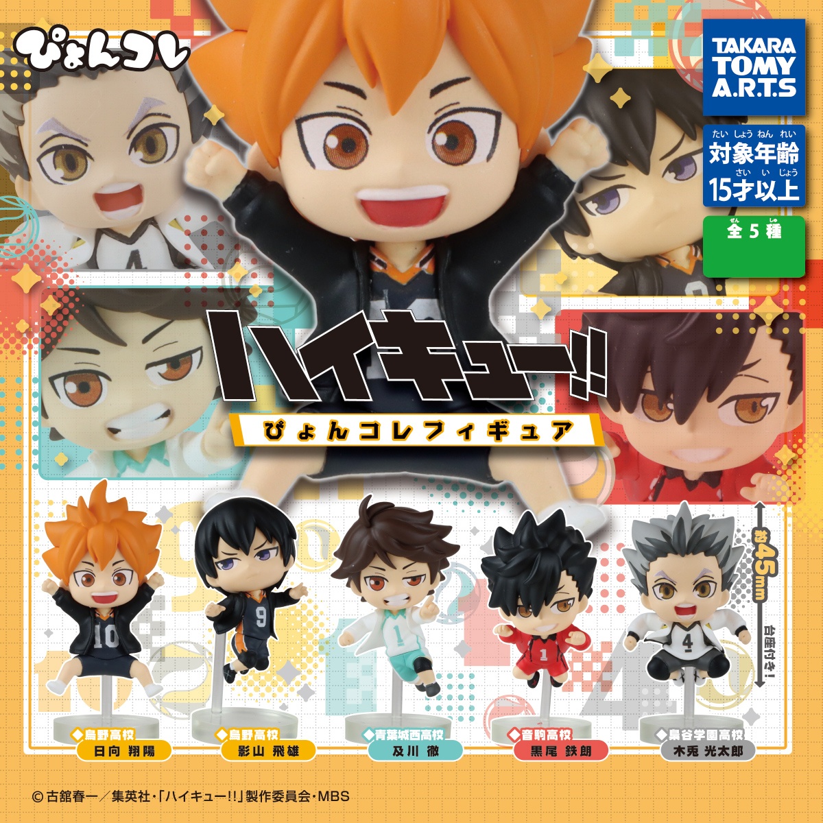 Haikyuu Gashapon Mini Figure - Random Pick