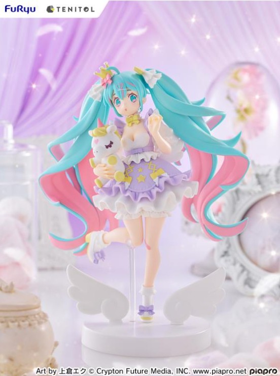 Hatsune Miku Figure, Yumekawa Princess Lavender Ver., Tenitol, Vocaloid, Furyu