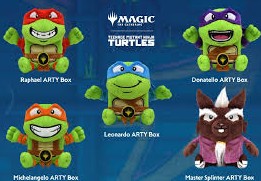 Magic the Gathering x Teenage Mutant Ninja Turtles ARTY Box - Deck Box Shoulder Bag