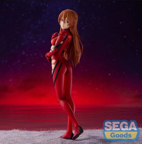 Asuka Langley Shikinami Figure, Evangelion 3.0+1.0 Thrice Upon a Time, SPM, Sega