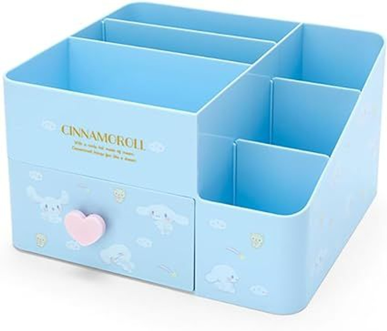 Cinnamoroll Cosmetic and Makeup Storage Box Blue Sanrio