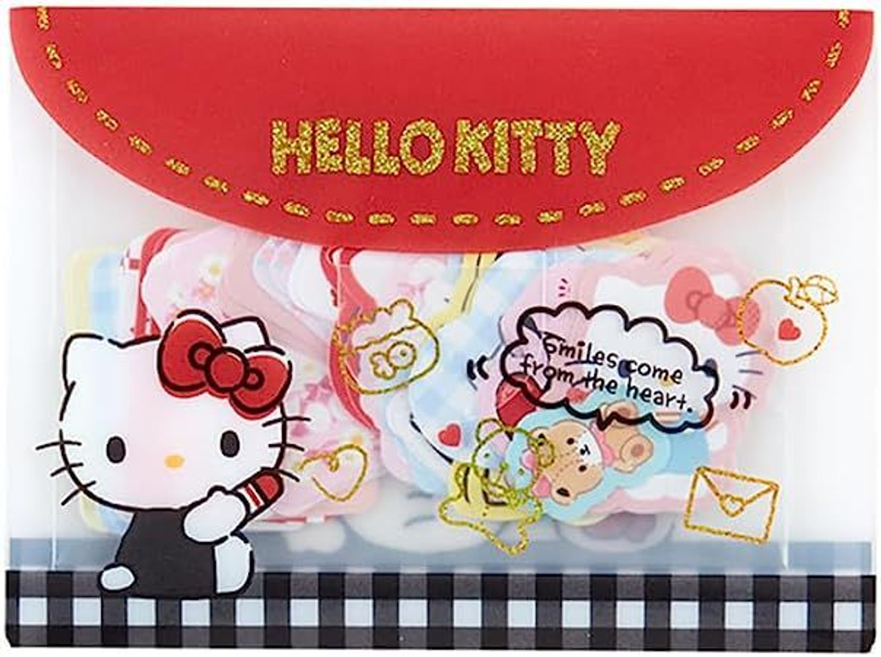 Hello Kitty Stickers Set with Case Sanrio