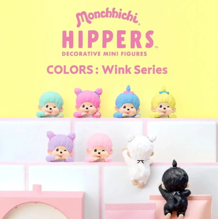 Monchhichi Colors Wink Series Mini Figure Dreams - Hippers - Random Blind Box