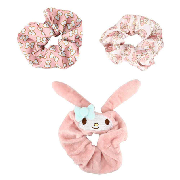 My Melody 3pk Scrunchie Sanrio