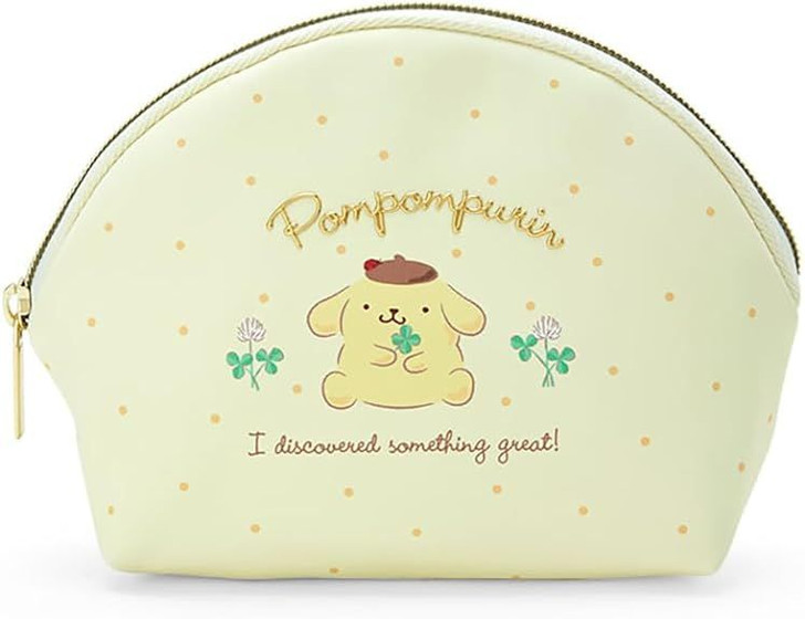 Pom Pom Purin Pouch, Cosmetic Bag, Yellow, Sanrio