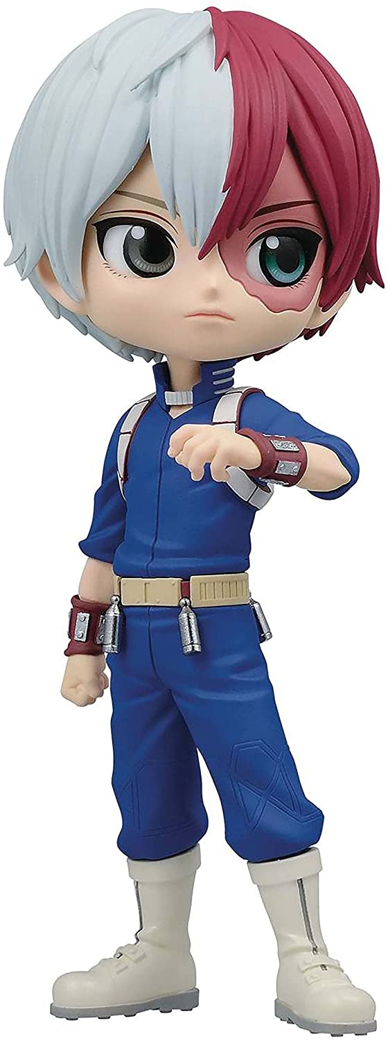 Banpresto Figura Q Posket Shoto Todoroki II - My Hero Academia - PVC 14 Cm, Collezione Ufficiale Con Base - 5