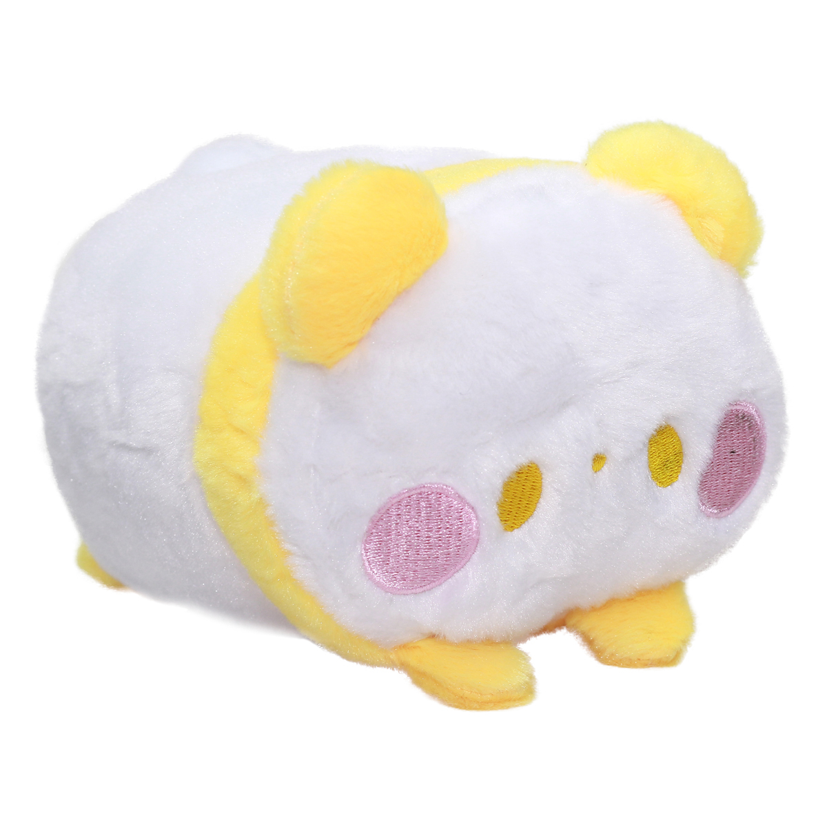 Super Soft Mochii Cute Panda Plush Japanese Squishy Plushie Toy Kawaii Bear Yellow White 5