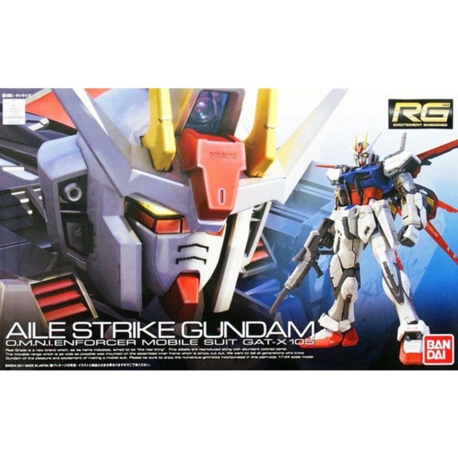 Aile Strike Gundam, Omni Enforcer Mobile Suit GAT-X 105 RG Model Kit Bandai