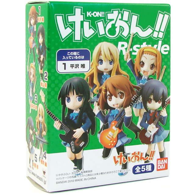 Bandai K-on!! R-style Trading Figure Random Blind Box #1