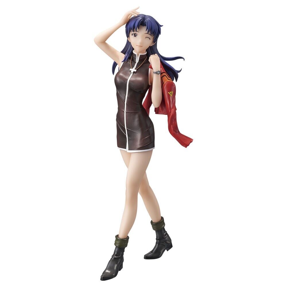 Misato Katsuragi Figure, Ichiban Kuji D Prize, Evangelion, Bandai