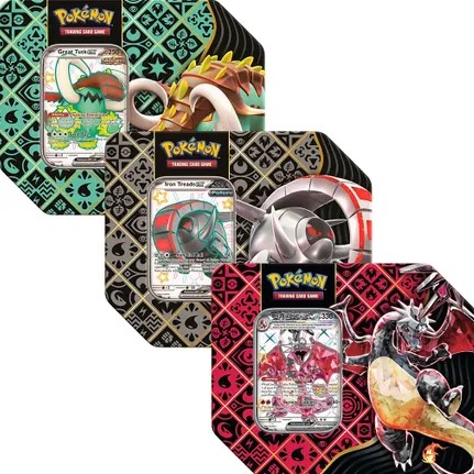 Pokemon Trading Card Game Pokemon Paldean Fates Tin