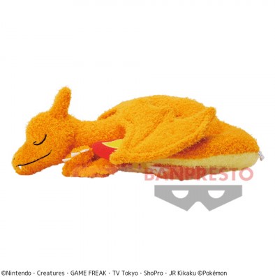 Charizard Plush Doll, Hello Partner, Pokemon, Big Size, 10 Inches, Banpresto