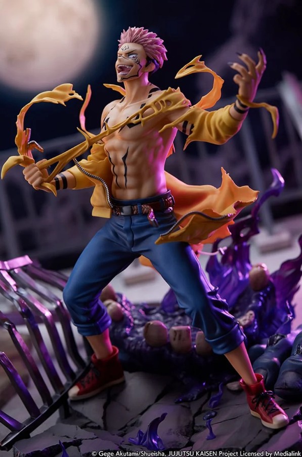 Sukuna Figure, 1/7 Scale Pre-Painted Statue, Jujutsu Kaisen, Mappa