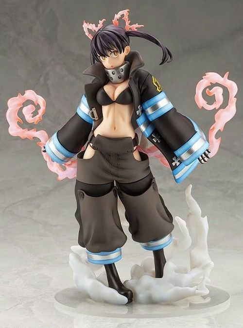Tamaki Kotatsu Figure, With Bonus Parts, 1/8 Scale Pre-Painted Statue, Fire Force, Kotobukiya